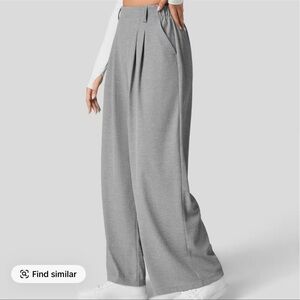 HALARA Gray Wide-Leg Pants